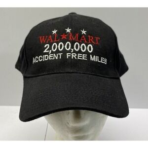 Walmart Transportation 2 Million Mile Safe Driver Strap back Trucker Cap 6839